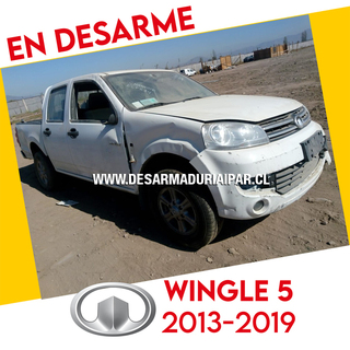 Repuestos y Desarmaduria GREAT WALL WINGLE 5 2.2 GW491 SOHC 16 VALV 4X2 2019 2020 2021 2022