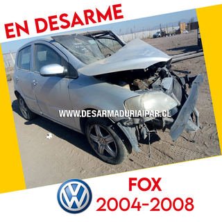 VOLKSWAGEN FOX 1.6 BAH SOHC 8 VALV 4X2 2004 2005 2006 2007 2008 en Desarme