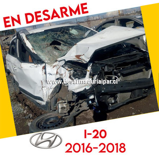 Repuestos y Desarmaduria HYUNDAI I-20 1.4 G4LC DOCH 16 VALV 4X2 2016 2017 2018