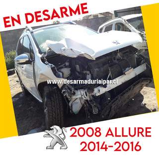 Repuestos y Desarmaduria PEUGEOT 2008 ALLURE 1.6 10JB SOHC 16 VALV 4X2 DIESEL 2008 2009 2010 2011 2012 2013