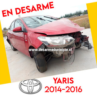 Repuestos y Desarmaduria TOYOTA YARIS 1.5 1NZ DOHC 16 VALV 4X2 2014 2015 2016