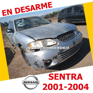 Repuestos y Desarmaduria NISSAN SENTRA 1.8 QG18 DOHC 16 VALV 4X2 2001 2002 2003 2004