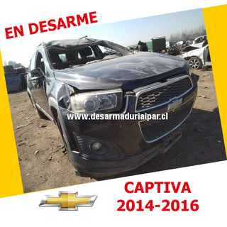 Repuestos y Desarmaduria CHEVROLET CAPTIVA 2.4 LE9 DOHC 16 VALV 4X2 2014 2015 2016