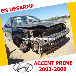 Repuestos y Desarmaduria HYUNDAI ACCENT PRIME 1.5 G4EB SOHC 12 VALV 4X2 2003 2004 2005 2006