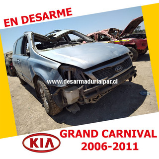 Repuestos y Desarmaduria KIA GRAND CARNIVAL 2.9 J3 DOHC 16 VALV 4X2 DIESEL 2006 2007 2008 2009 2010 2011