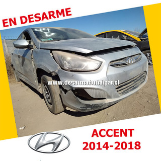 Repuestos y Desarmaduria HYUNDAI ACCENT 1.4 G4LC DOHC 16 VALV 4X2 2014 2015 2016 2017 2018 2019 2020