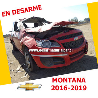 Repuestos y Desarmaduria CHEVROLET MONTANA LS 1.8 LJ1 SOHC 8 VALV 4X2 2016 2017 2018 2019 2020