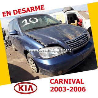 Repuestos y Desarmaduria KIA CARNIVAL 2.5 K5 DOHC 24 VALV 4X2 2003 2004 2005 2006