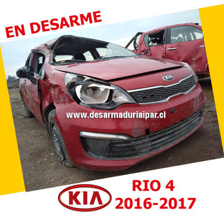 Repuestos y Desarmaduria KIA RIO 4 1.2 G4LA DOHC 16 VALV 4X2 2016 2017