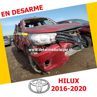 Repuestos y Desarmaduria TOYOTA HILUX 2.4 2GD DOHC 16 VALV 4X4 DIESEL 2016 2017 2018 2019 2020