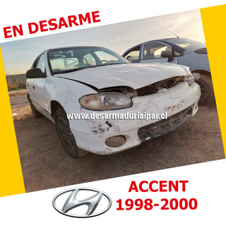 Repuestos y Desarmaduria HYUNDAI ACCENT 1.5 G4EK SOHC 12 VALV 4X2 1998 1999 2000