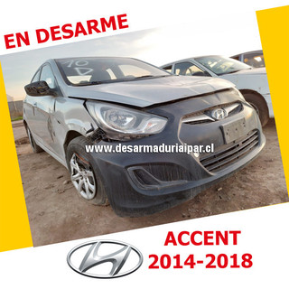 Repuestos y Desarmaduria HYUNDAI ACCENT 1.4 G4LC DOHC 16 VALV 4X2 2014 2015 2016 2017 2018 2019 2020