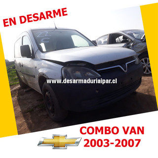 Repuestos y Desarmaduria CHEVROLET COMBO VAN 1.7 Y17DTL DOHC 16 VALV 4X2 DIESEL 2003 2004 2005 2006 2007