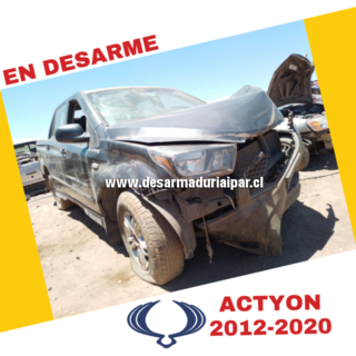 Repuestos y Desarmaduria SSANGYONG ACTYON 2.0 D20 DOHC 16 VALV 4X2 DIESEL 2012 2013 2014 2015 2016 2017 2018 2019 2020