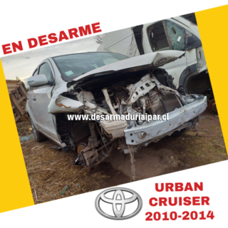 Repuestos y Desarmaduria TOYOTA URBAN CRUISER 1.3 1NR DOHC 16 VALV 4X2 2010 2011 2012 2013 2014