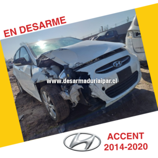Repuestos y Desarmaduria HYUNDAI ACCENT 1.4 G4LC DOHC 16 VALV 4X2 2014 2015 2016 2017 2018 2019 2020