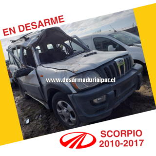 Repuestos y Desarmaduria MAHINDRA SCORPIO 2.2 HG EURO IV DOHC 16 VALV 4X2 DIESEL 2010 2011 2012 2013 2014 2015 2016 2017