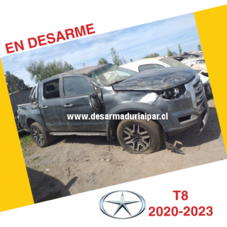 Repuestos y Desarmaduria JAC T8 2.0 HFC4DB2 DOHC 16 VALV 4X2 DIESEL 2020 2021 2022 2023