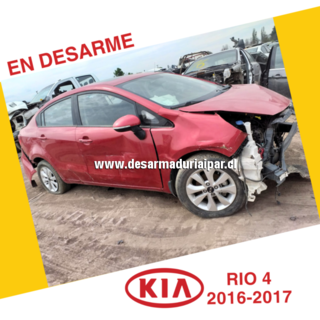 Repuestos y Desarmaduria KIA RIO 4 1.4 G4FA DOHC 16 VALV 4X2 2016 2017