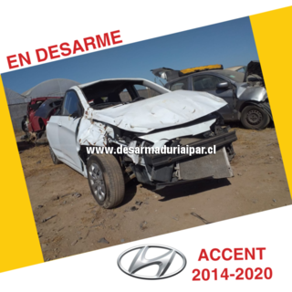 Repuestos y Desarmaduria HYUNDAI ACCENT 1.4 G4LC DOHC 16 VALV 4X2 2014 2015 2016 2017 2018 2019 2020