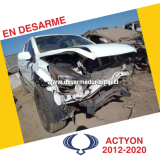 Repuestos y Desarmaduria SSANGYONG ACTYON 2.0 D20DT DOHC 16 VALV 4X2 DIESEL 2012 2013 2014 2015 2016 2017 2018 2019 2020