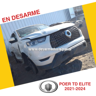 Repuestos y Desarmaduria GREAT WALL POER TD ELITE 2.0 GW4D20M DOHC 16 VALV 4X2 DIESEL 2021 2022 2023 2024