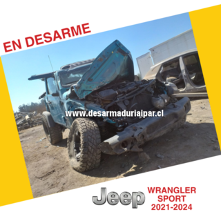 Repuestos y Desarmaduria JEEP WRANGLER SPORT 3.6 LW1 DOHC 24 VALV 4X4 2021 2022 2023 2024