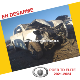 Repuestos y Desarmaduria GREAT WALL POER TD ELITE 2.0 GW4D20M DOHC 16 VALV 4X4 DIESEL 2021 2022 2023 2024