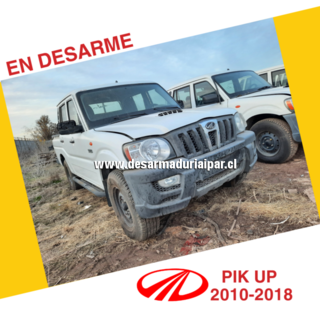 Repuestos y Desarmaduria MAHINDRA PIK UP 2.2 ME EURO V DOHC 16 VALV 4X2 DIESEL 2010 2011 2012 2013 2014 2015 2016 2017 2018