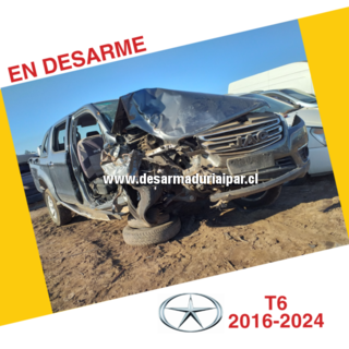 Repuestos y Desarmaduria JAC T6 2.0 HFC4GA3 DOHC 16 VALV 4X2 2016 2017 2018 2019 2020 2021 2022 2023 2024