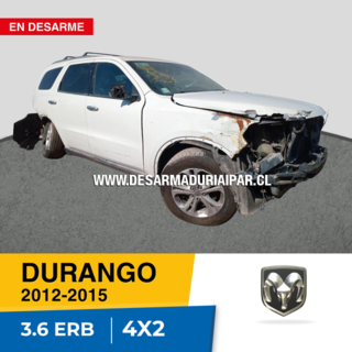 DODGE DURANGO 3.6 ERB DOHC 24 VALV 4X2 2012 2013 2014 2015 en Desarme