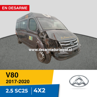 Repuestos y Desarmaduria MAXUS V80 2.5 SC25 DOHC 16 VALV 4X2 DIESEL 2017 2018 2019 2020