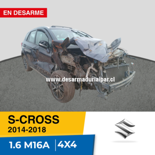 Repuestos y Desarmaduria SUZUKI S CROSS 1.6 M16A DOHC 16 VALV 4X4 2014 2015 2016 2017 2018