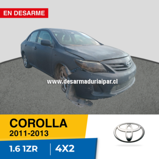 Repuestos y Desarmaduria TOYOTA COROLLA 1.6 1ZR DOHC 16 VALV 4X2 2011 2012 2013