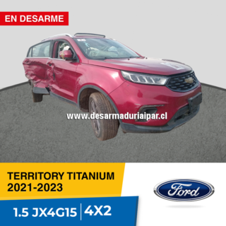 Repuestos y Desarmaduria FORD TERRITORY TITANIUM 1.5 JX4G15 DOHC 16 VALV 4X2 2021 2022 2023