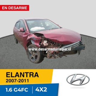 Repuestos y Desarmaduria HYUNDAI ELANTRA 1.6 G4FC DOHC 16 VALV 4X2 2007 2008 2009 2010 2011