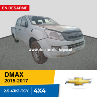 Repuestos y Desarmaduria CHEVROLET DMAX 2.5 4JK1-TCY DOHC 16 VALV 4X4 DIESEL 2015 2016 2017