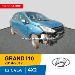 Repuestos y Desarmaduria HYUNDAI GRAND I10 1.2 G4LA DOHC 16 VALV 4X2 2014 2015 2016 2017