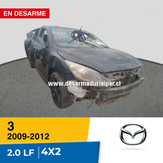 Repuestos y Desarmaduria MAZDA 3 2.0 LF DOHC 16 VALV 4X2 2009 2010 2011 2012