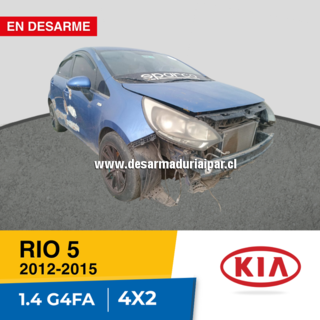 Repuestos y Desarmaduria KIA RIO 5 1.4 G4FA DOHC 16 VALV 4X2 2012 2013 2014 2015