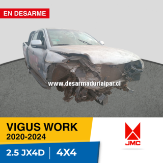 Repuestos y Desarmaduria JMC VIGUS WORK 2.5 JX4D DOHC 16 VALV 4X4 DIESEL 2020 2021 2022 2023 2024