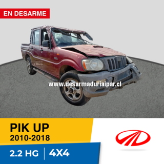 Repuestos y Desarmaduria MAHINDRA PIK UP 2.2 HG EURO IV DOHC 16 VALV 4X4 DIESEL 2010 2011 2012 2013 2014 2015 2016 2017 2018