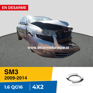 SAMSUNG SM3 1.6 QG16 DOHC 16 VALV 4X2 2009 2010 2011 2012 2013 2014 en Desarme