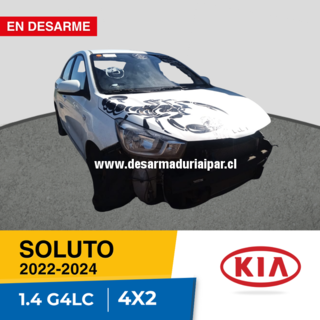 Repuestos y Desarmaduria KIA SOLUTO 1.4 G4LC DOHC 16 VALV 4X2 2022 2023 2024