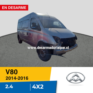 Repuestos y Desarmaduria MAXUS V80 2.4 DOHC 16 VALV 4X2 DIESEL 2014 2015 2016