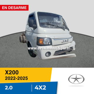 Repuestos y Desarmaduria JAC X200 2.0 DOHC 16 VALV 4X2 DIESEL 2022 2023 2024 2025