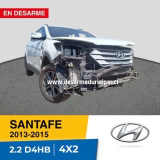 Repuestos y Desarmaduria HYUNDAI SANTAFE 2.2 D4HB DOHC 16 VALV 4X2 DIESEL 2013 2014 2015