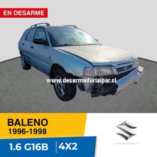 Repuestos y Desarmaduria SUZUKI BALENO 1.6 G16B SOHC 16 VALV 4X2 1996 1997 1998