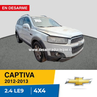 Repuestos y Desarmaduria CHEVROLET CAPTIVA 2.4 LE9 DOHC 16 VALV 4X4 2012 2013