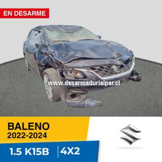 Repuestos y Desarmaduria SUZUKI BALENO 1.5 K15B DOHC 16 VALV 4X2 2022 2023 2024